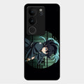 Muichiro Tokito Glass Case Cover For Vivo V29 5G