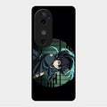 Muichiro Tokito Glass Case Cover For Vivo V40 5G