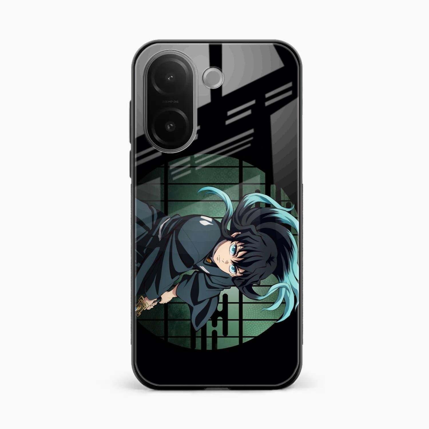 Muichiro Tokito Glass Case Cover For Vivo V60e 5G