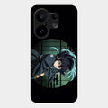Muichiro Tokito Glass Case Cover For Vivo X200 Fe 5G