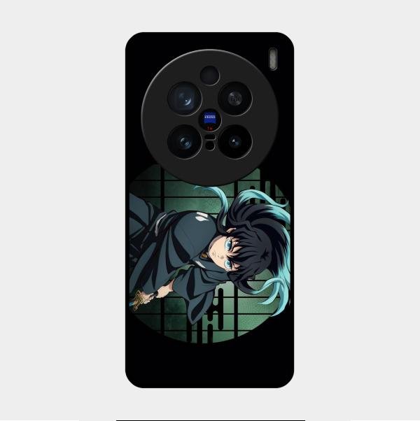 Muichiro Tokito Glass Case Cover For Vivo X200 Pro 5G
