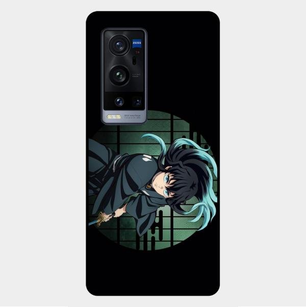 Muichiro Tokito Glass Case Cover For Vivo X60 Pro Plus 5G