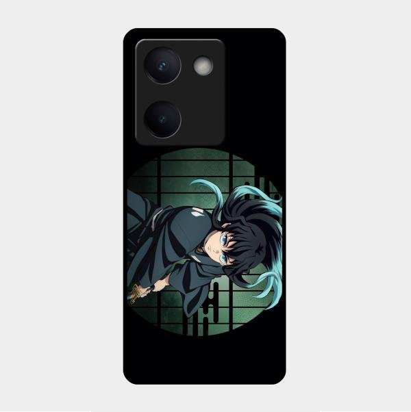 Muichiro Tokito Glass Case Cover For Vivo Y300 Plus 5G