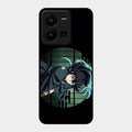Muichiro Tokito Glass Case Cover For Vivo Y35