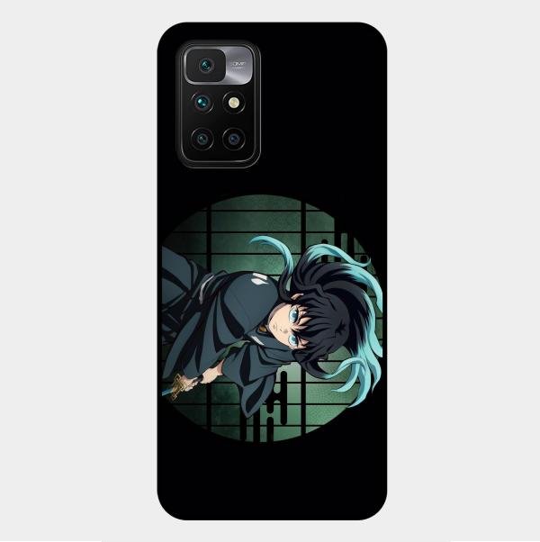 Muichiro Tokito Glass Case Cover For Xiaomi Redmi 10 Prime