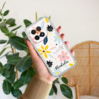 Multi Floral Customize Transparent Silicon Case For iQOO 15 5G