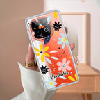 Multi Floral Customize Transparent Silicon Case For iQOO Neo 10 5G