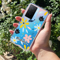 Multi Floral Customize Transparent Silicon Case For iQOO Z7s 5G