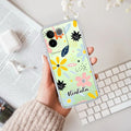 Multi Floral Customize Transparent Silicon Case For Vivo T2 Pro 5G
