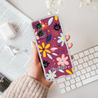 Multi Floral Customize Anti Yellow Case For Motorola G96 5G