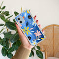 Multi Floral Customize Transparent Silicon Case For Motorola G54 5G