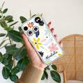Multi Floral Customize Anti Yellow Case For Nothing Phone 3