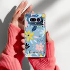 Multi Floral Customize Anti Yellow Case For Nothing Phone 4A 5G