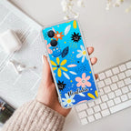 Multi Floral Customize Anti Yellow Case For OnePlus Nord CE 4 Lite 5G