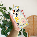 Multi Floral Customize Anti Yellow Case For Oppo F31 Pro 5G