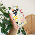 Multi Floral Customize Anti Yellow Case For Oppo F31 Pro Plus 5G