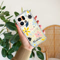 Multi Floral Customize Anti Yellow Case For Oppo Find X9 Pro 5G