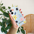 Multi Floral Customize Anti Yelllow Case For Realme 10 Pro 5G