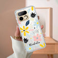 Multi Floral Customize Transparent Silicon Case For Realme GT 7T 5G