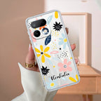 Multi Floral Customize Anti Yelllow Case For Realme 16 Pro 5G