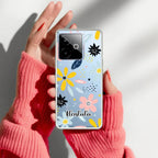 Multi Floral Customize Transparent Silicon Case For Realme/Narzo - ShopOnCliQ