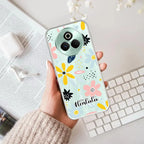 Multi Floral Customize Transparent Silicon Case For Realme/Narzo - ShopOnCliQ