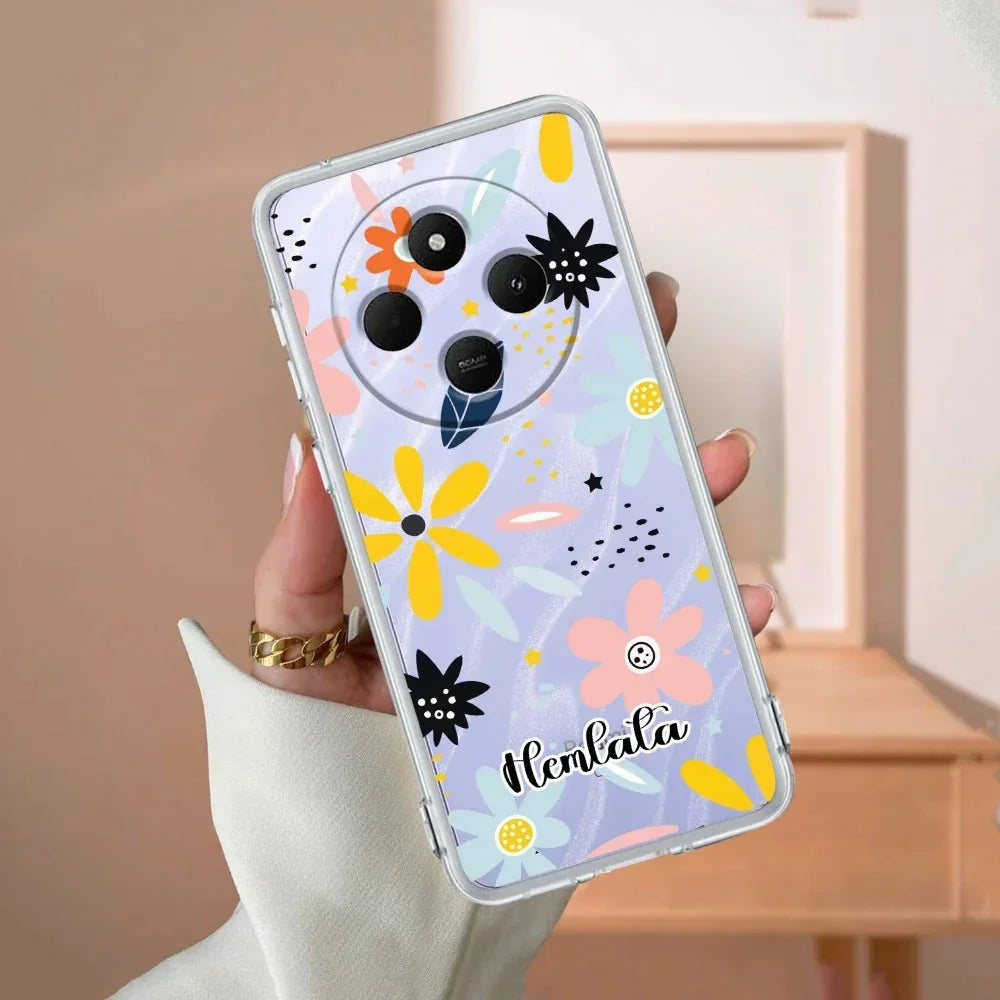 Cute Love Couple Customize Anti Yellow Clear Phone Case Poco - ShopOnCliQ