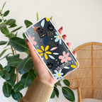 Multi Floral Customize Anti Yellow Case For Redmi Note 9 Pro