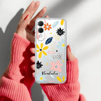 Multi Floral Customize Anti Yellow Case For Samsung Galaxy S25 Edge 5G