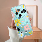 Multi Floral Customize Anti Yellow Case For Vivo T4 5G
