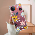 Multi Floral Customize Transparent Silicon Case For Vivo V50 5G