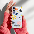 Multi Floral Customize Anti Yellow Case For Vivo V70 FE 5G