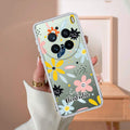 Multi Floral Customize Transparent Silicon Case For Vivo X200 Pro 5G