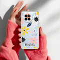 Multi Floral Customize Anti Yellow Case For Vivo X90 5G