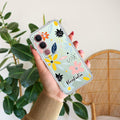 Multi Floral Customize Transparent Silicon Case For Vivo Y31 5G