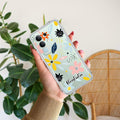 Multi Floral Customize Transparent Silicon Case For Vivo Y31 Pro 5G