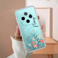 MultiColor Floral Customize Transparent Silicon Case For iQOO Z10 5G