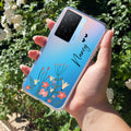MultiColor Floral Customize Transparent Silicon Case For iQOO Z7s 5G