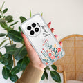 MultiColor Floral Customize Transparent Silicon Case For OnePlus 13 5G