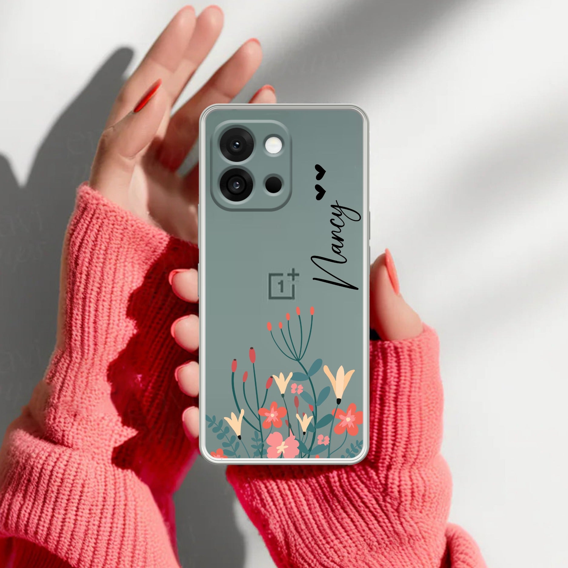 MultiColor Floral Customize Anti Yellow Case For OnePlus 13s 5G
