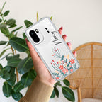MultiColor Floral Customize Anti Yellow Case For OnePlus 15R 5G
