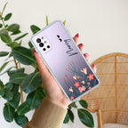 MultiColor Floral Customize Transparent Silicon Case For OnePlus - ShopOnCliQ