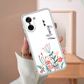 MultiColor Floral Customize Transparent Silicon Case For OnePlus Nord CE5 5G