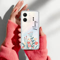 MultiColor Floral Customize Anti Yellow Case For Oppo A5X 5G