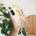 MultiColor Floral Customize Anti Yellow Case For Oppo F23 5G