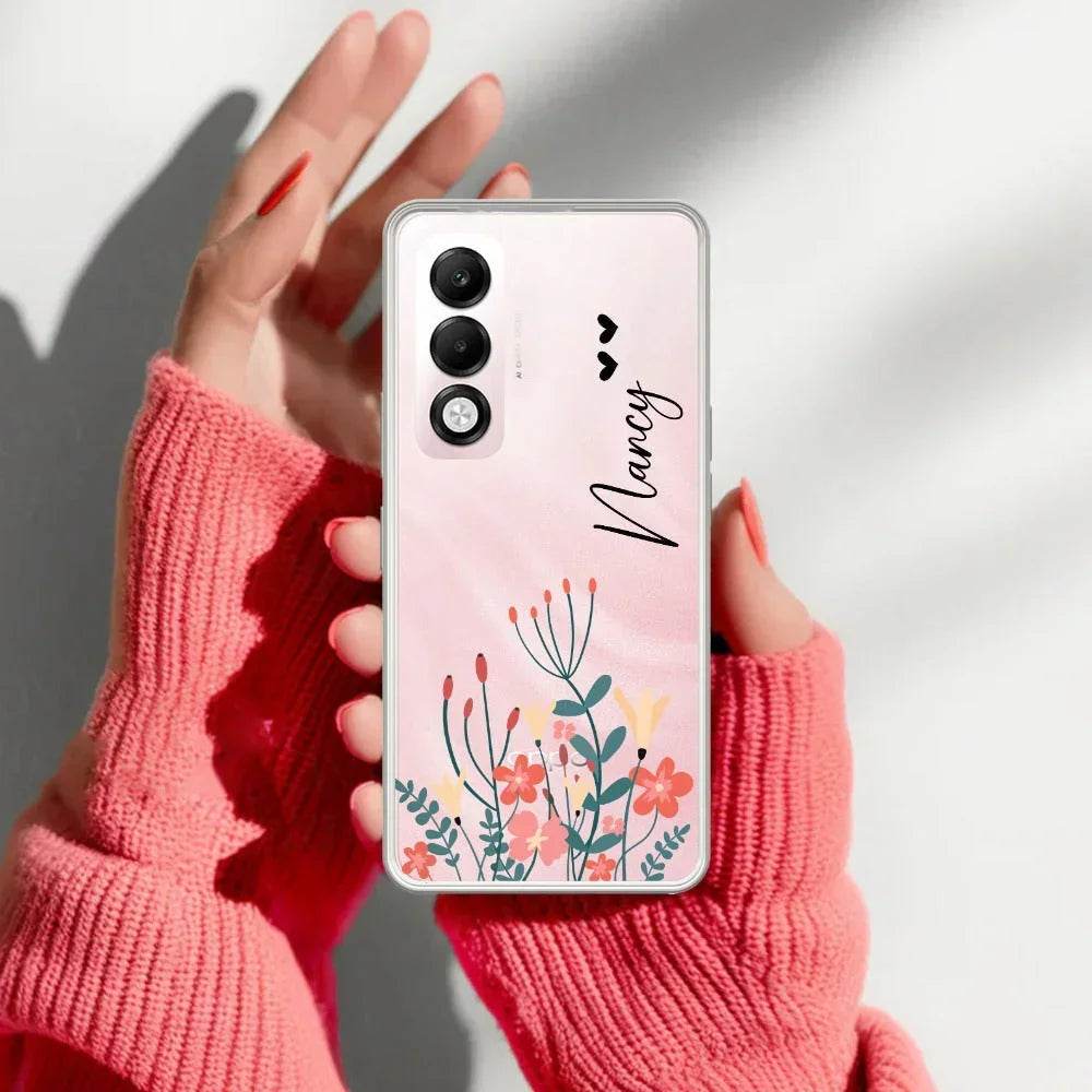 MultiColor Floral Customize Anti Yellow Case For Oppo K13x 5G
