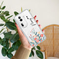 MultiColor Floral Customize Anti Yellow Case For Oppo Reno 11 Pro 5G