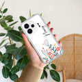 MultiColor Floral Customize Anti Yellow Case For Oppo Reno 15 Pro Mini 5G