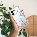 MultiColor Floral Customize Anti Yellow Case For Oppo Reno 16C 5G