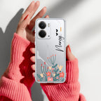 MultiColor Floral Customize Anti Yelllow Case For Realme P3 5G